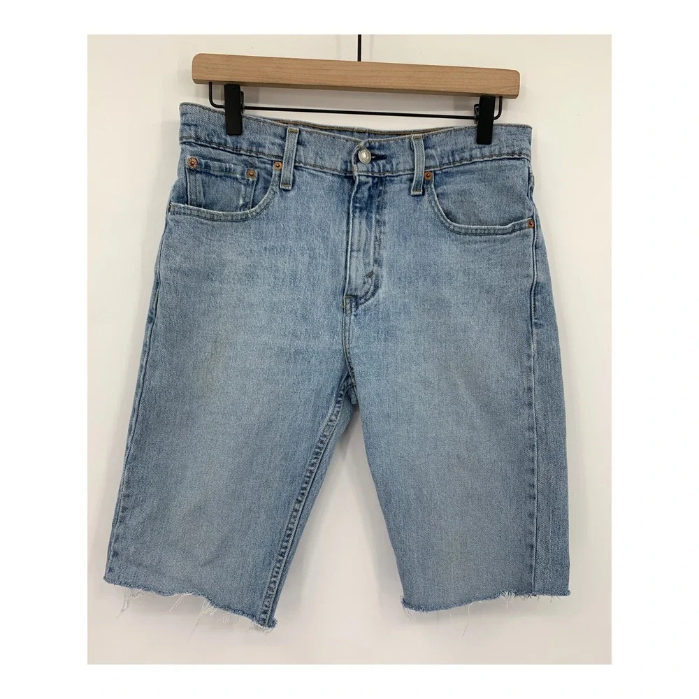 Levis Shorts Mens 30 Blue Light Wash 11